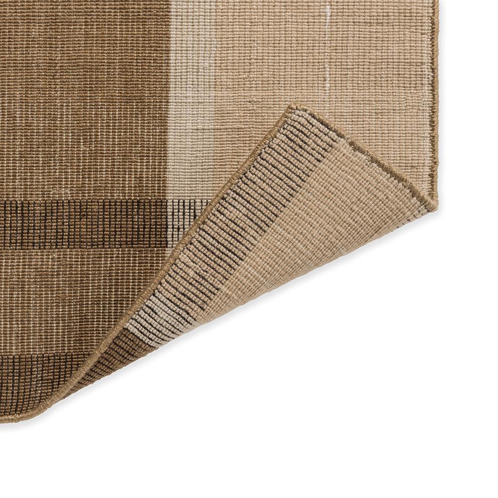 Zona Cashew Block Stripe Fresco Rug | Size: 140 x 200 cm