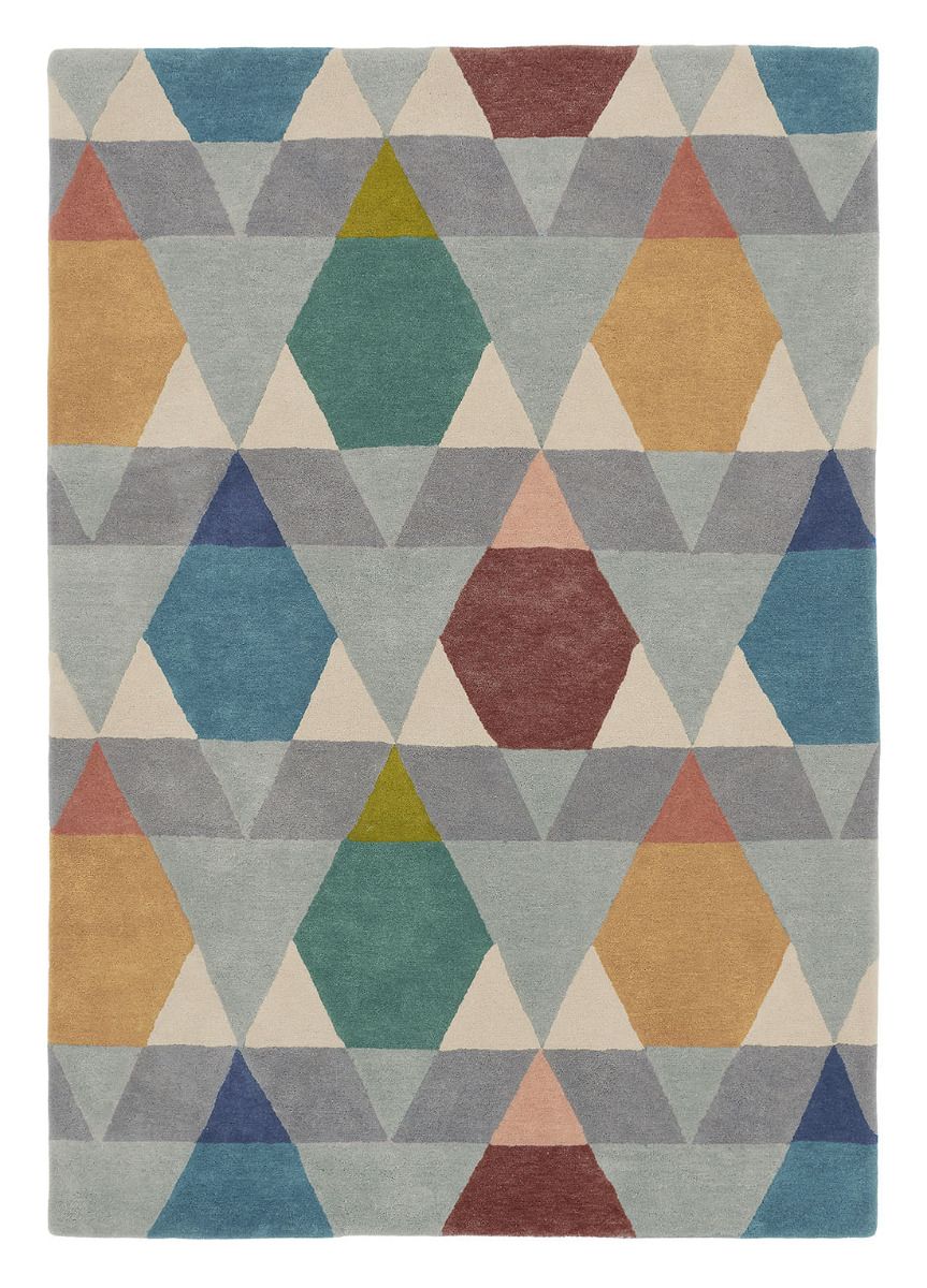 Estella Vases Dark Grey 89505 Rug