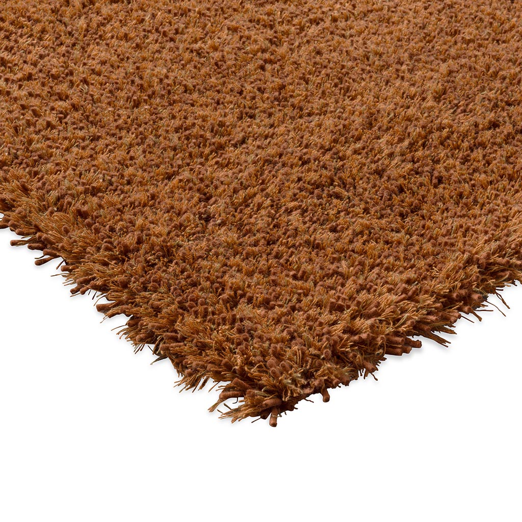 Terracotta Shaggy Rug