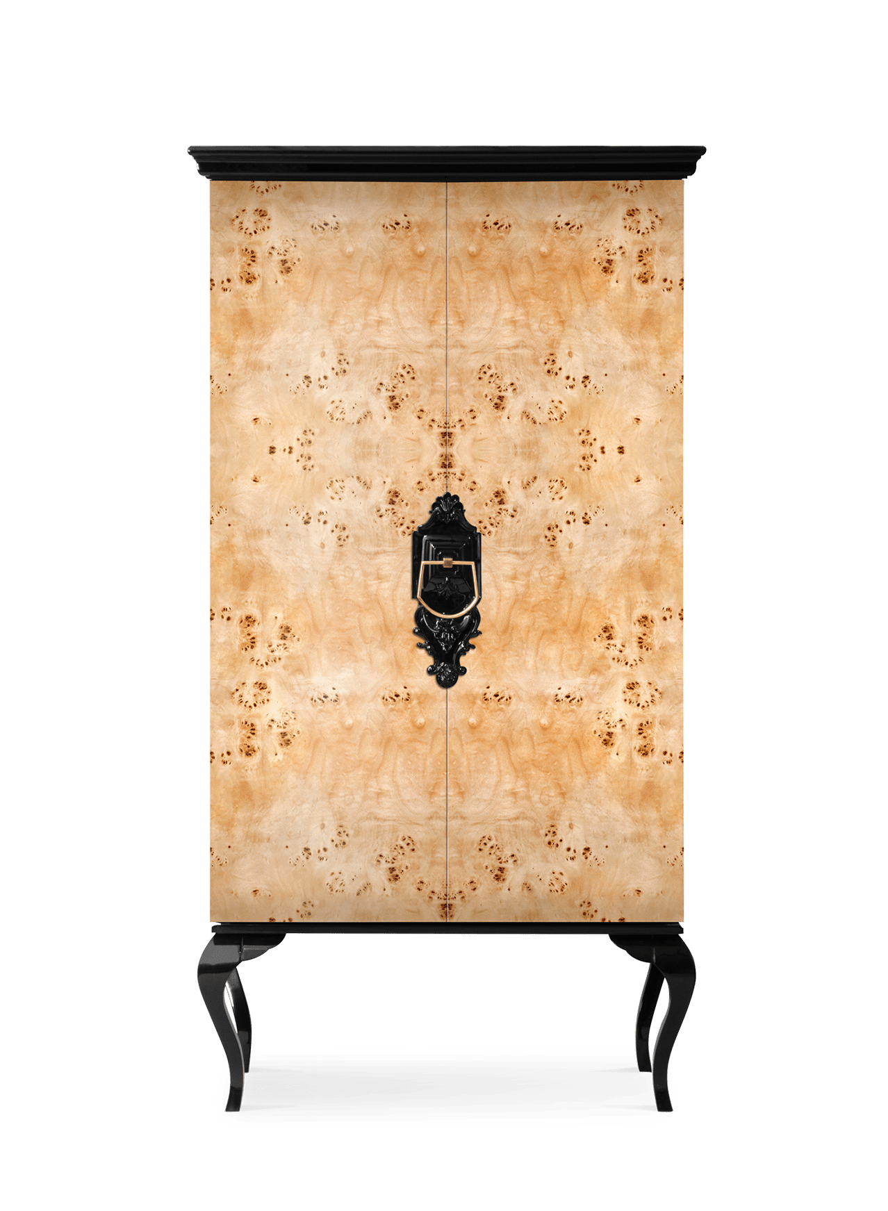 Louvre Poplar Designer Cabinet