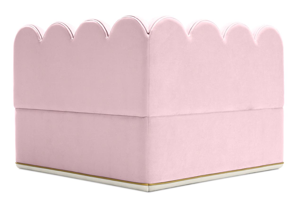 Fluffy Cloud Pink Sofa