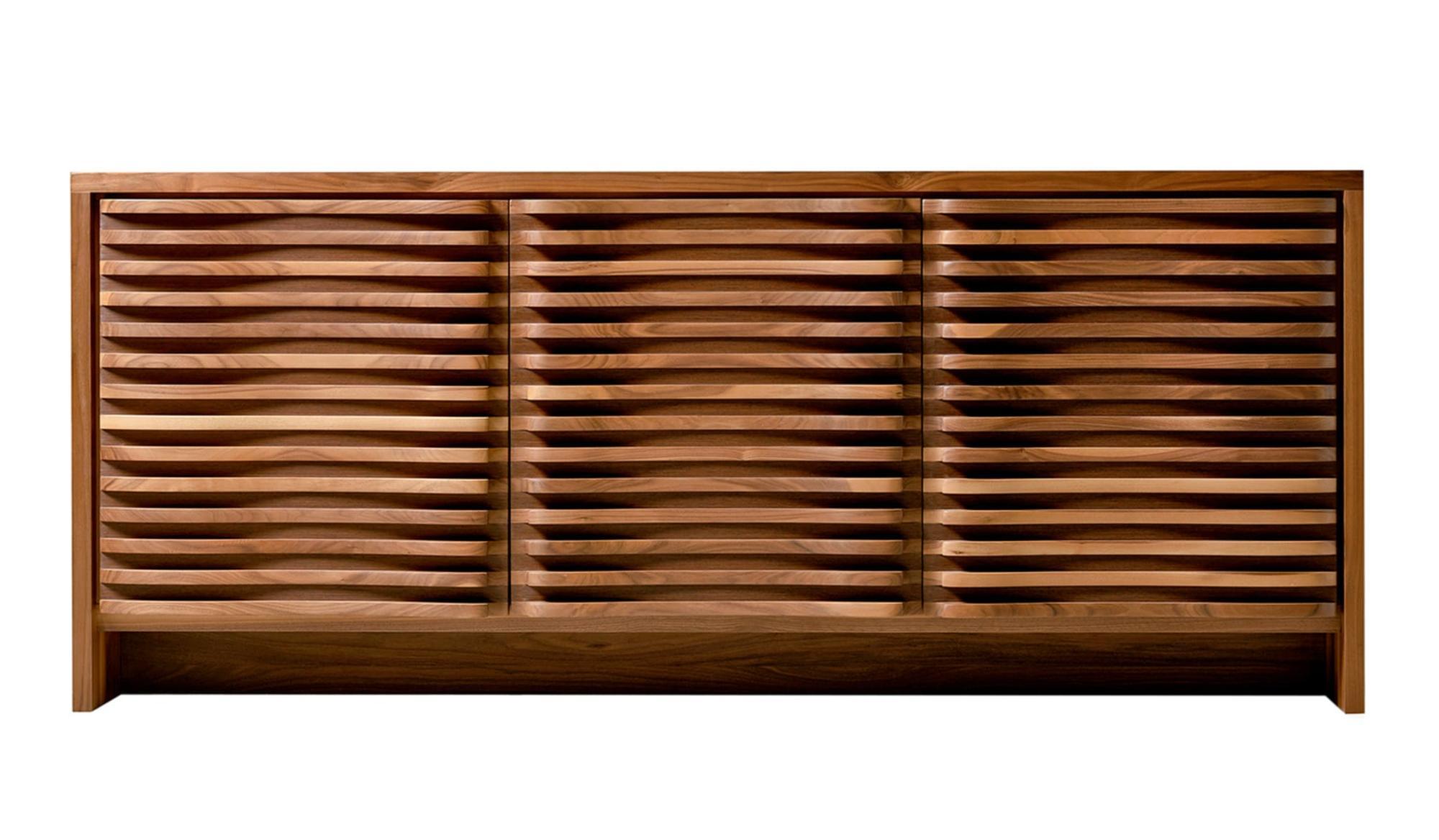 Sinuo Brown Elegant Sideboard