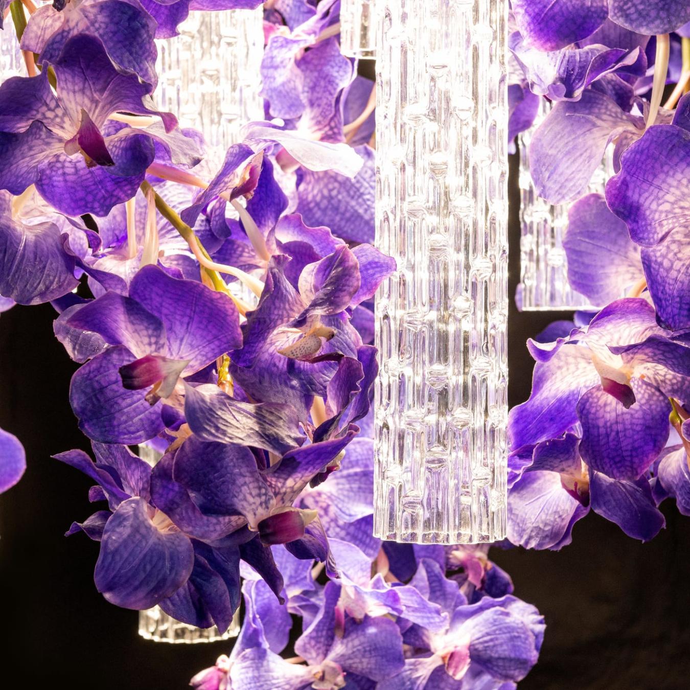 Vanda Square Artisan Chandelier