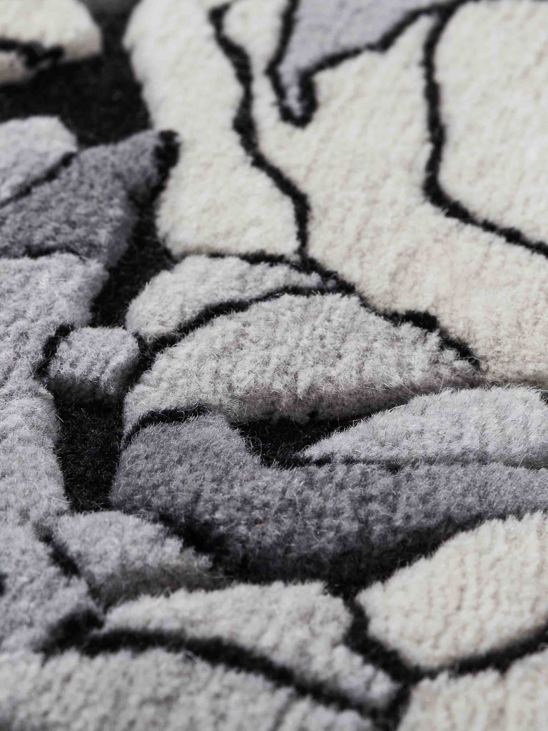 Withered Flower Wool Rug