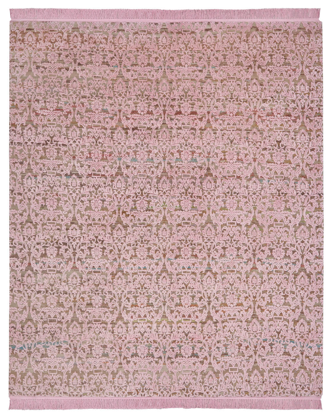 Hand-woven Vintage Style Violet Luxury Rug | Size: 200 x 300 cm