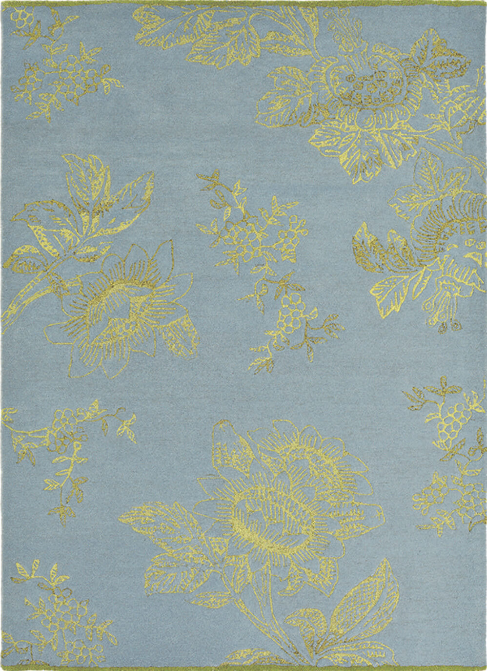 Valley Blue Hand Woven Rug