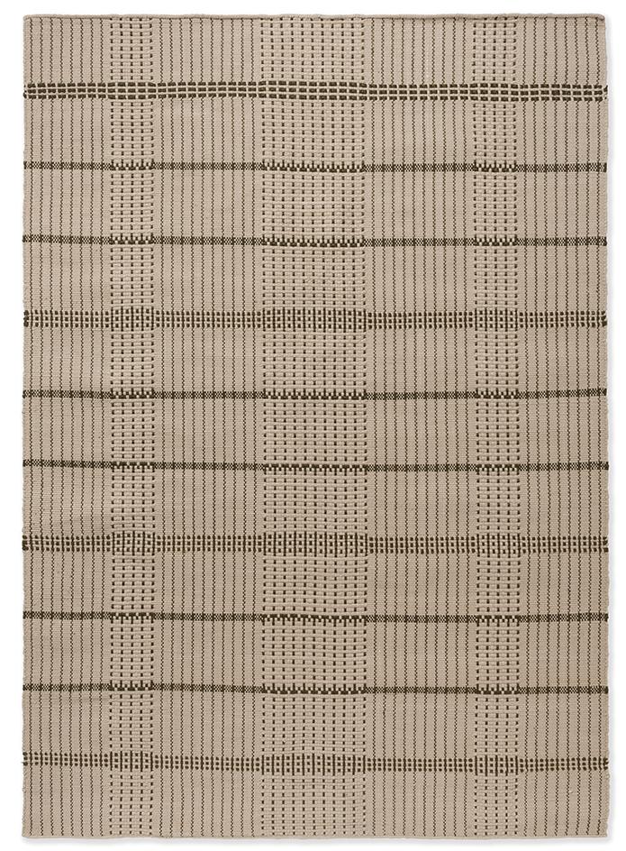 Zona Olive Stitch Fresco Rug