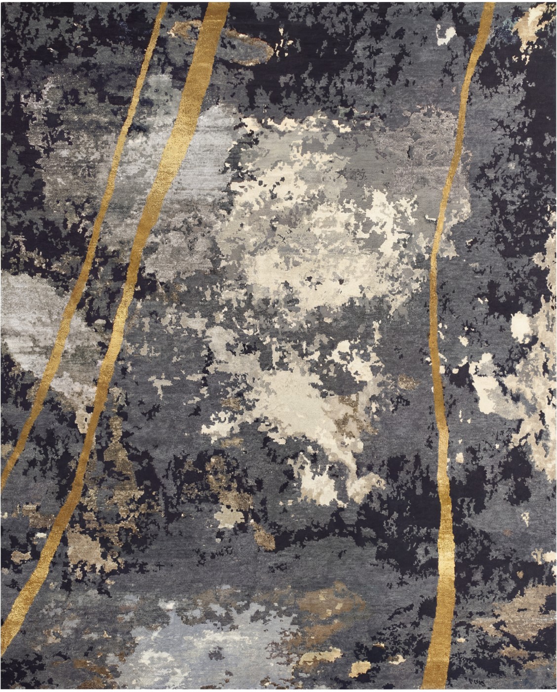 Obsidian Veil Luxury Rug