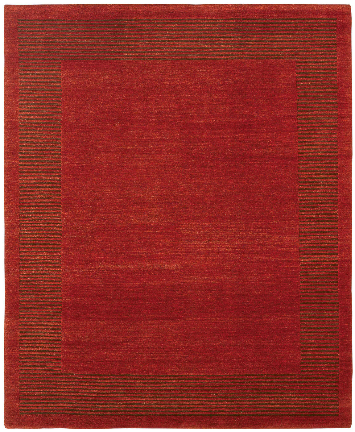 Border Red Hand-woven Luxury Rug ☞ Size: 200 x 300 cm