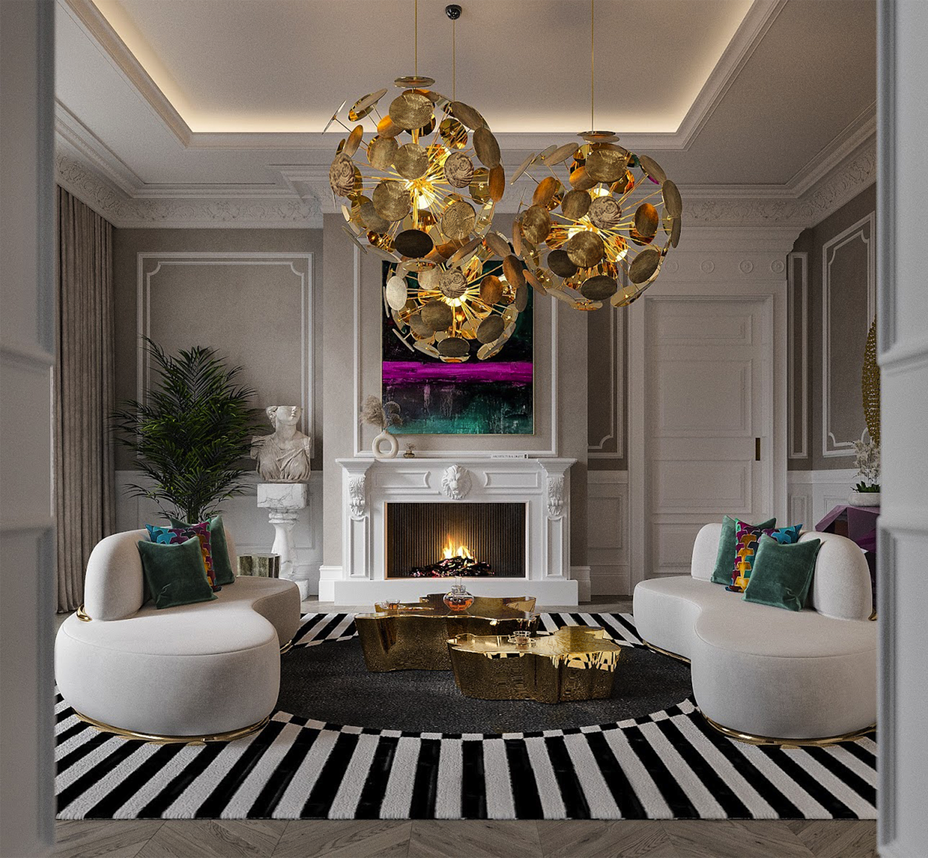 Eden Collection Designer Side Table