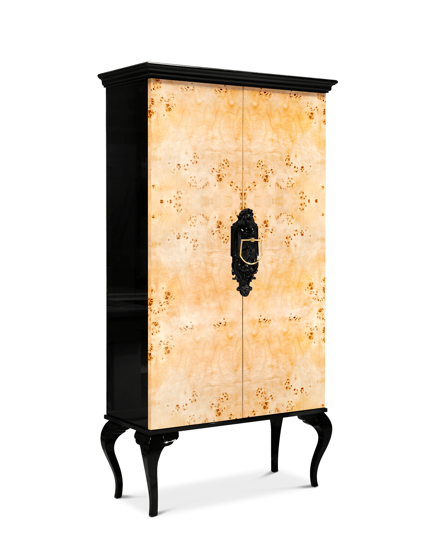 Louvre Poplar Designer Cabinet