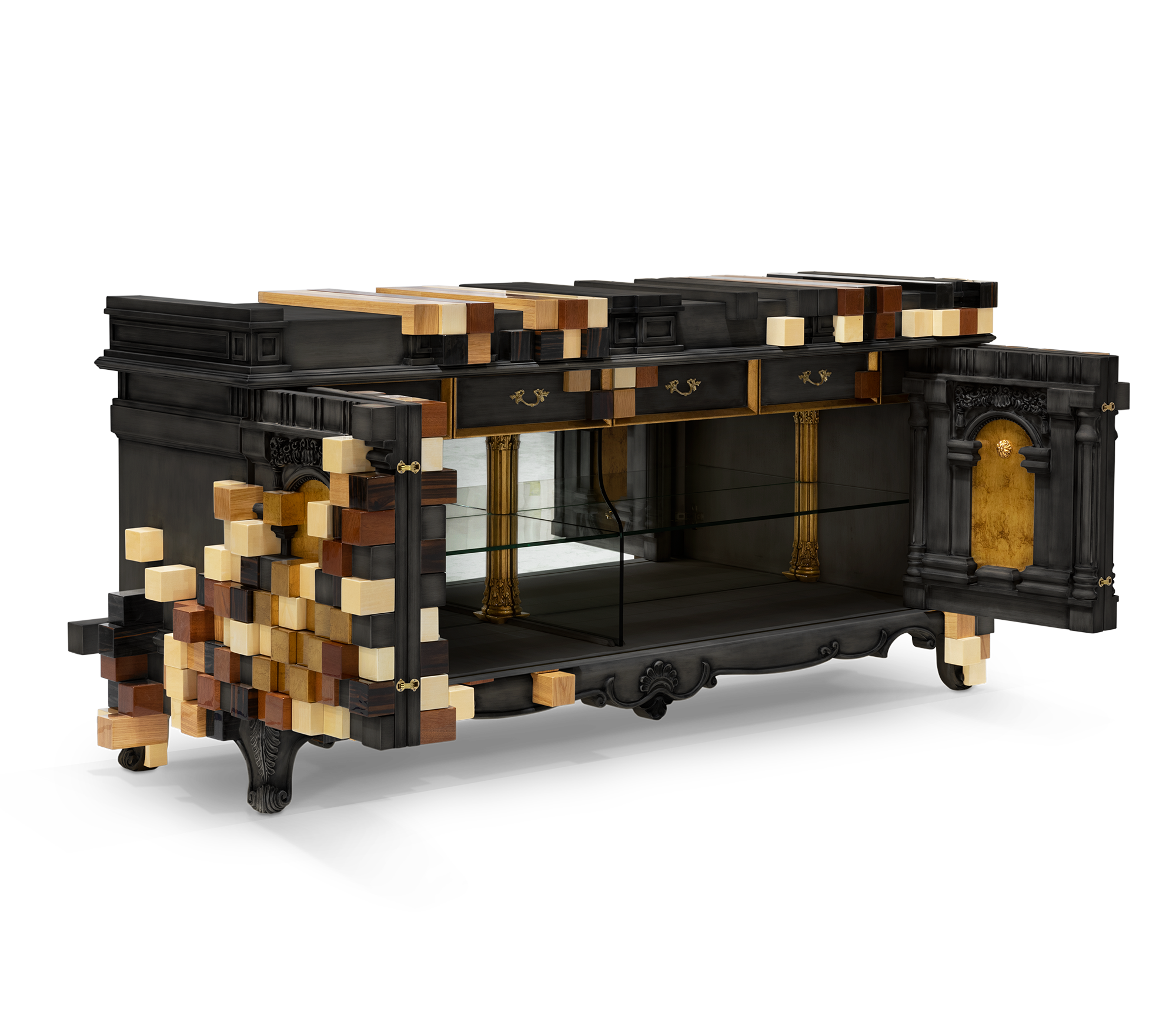 Trafalgar Black Classic Sideboard