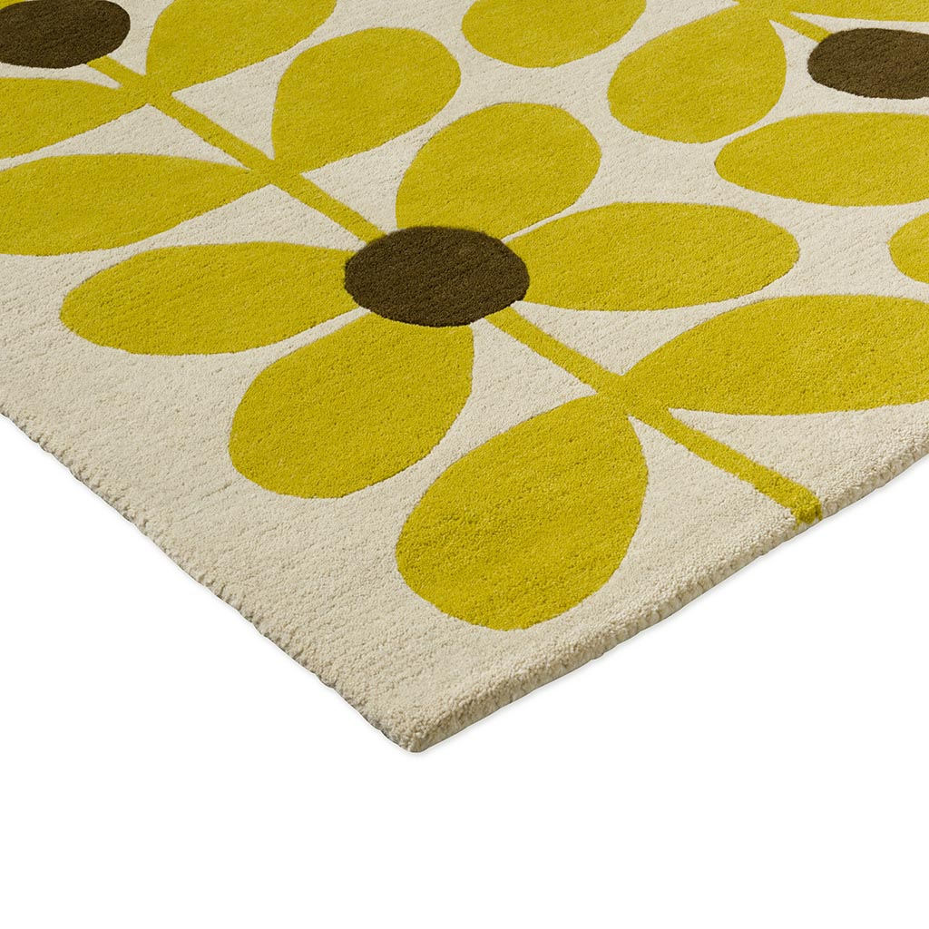 Designer Yellow Rug | Size: 250 × 350 cm