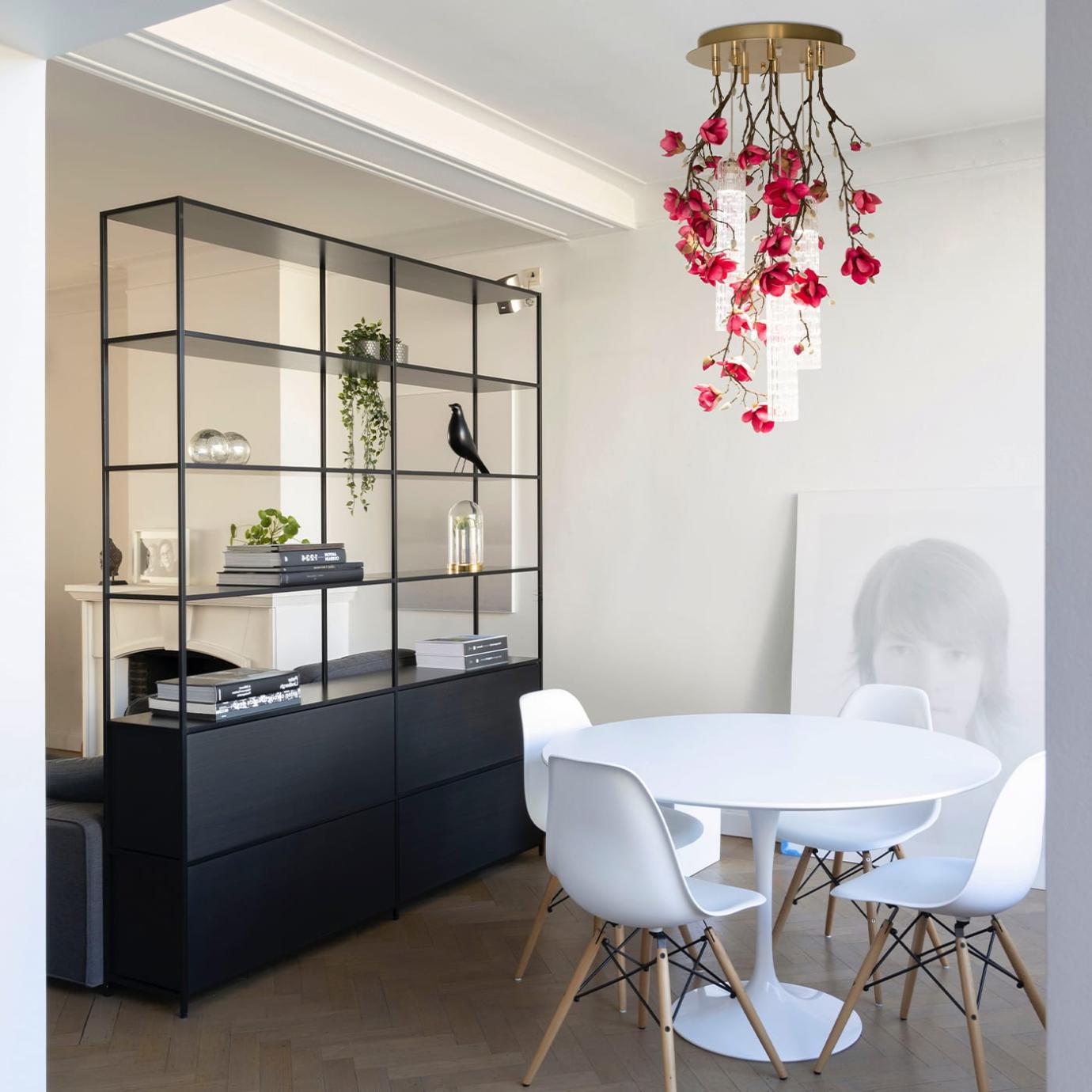 Magnolia Small Round Artisan Chandelier