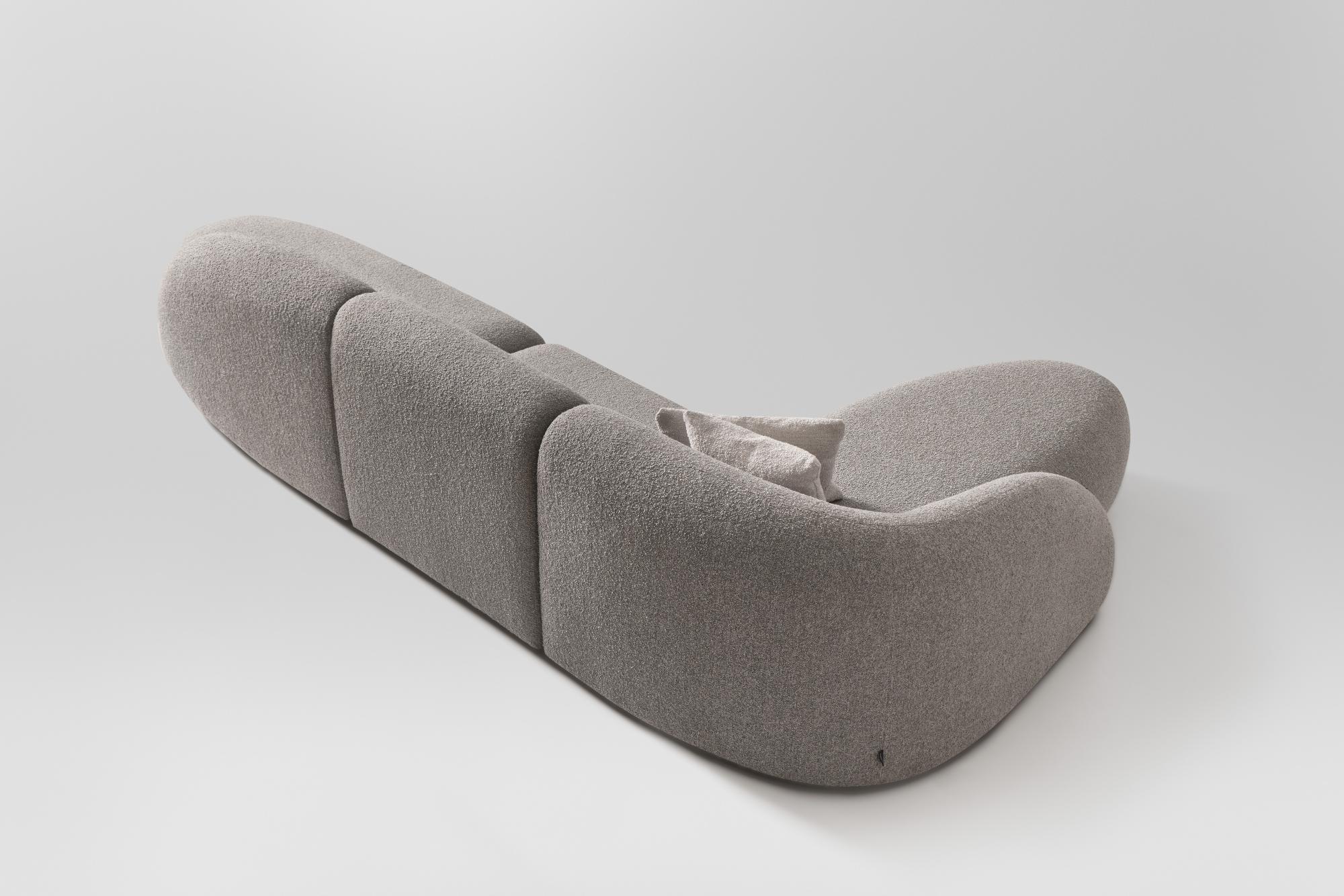 Beluga Grey Modular Sofa