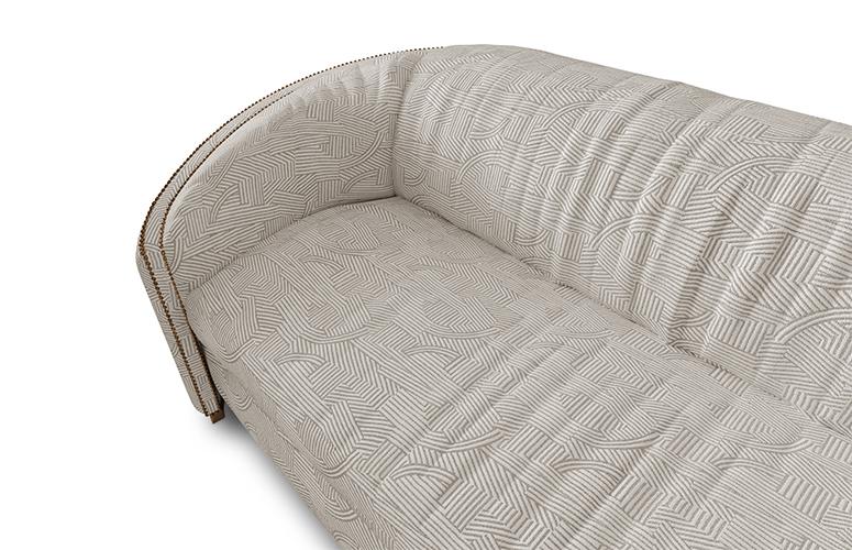 Premium Comfort Beige Curved Luxe Sofa