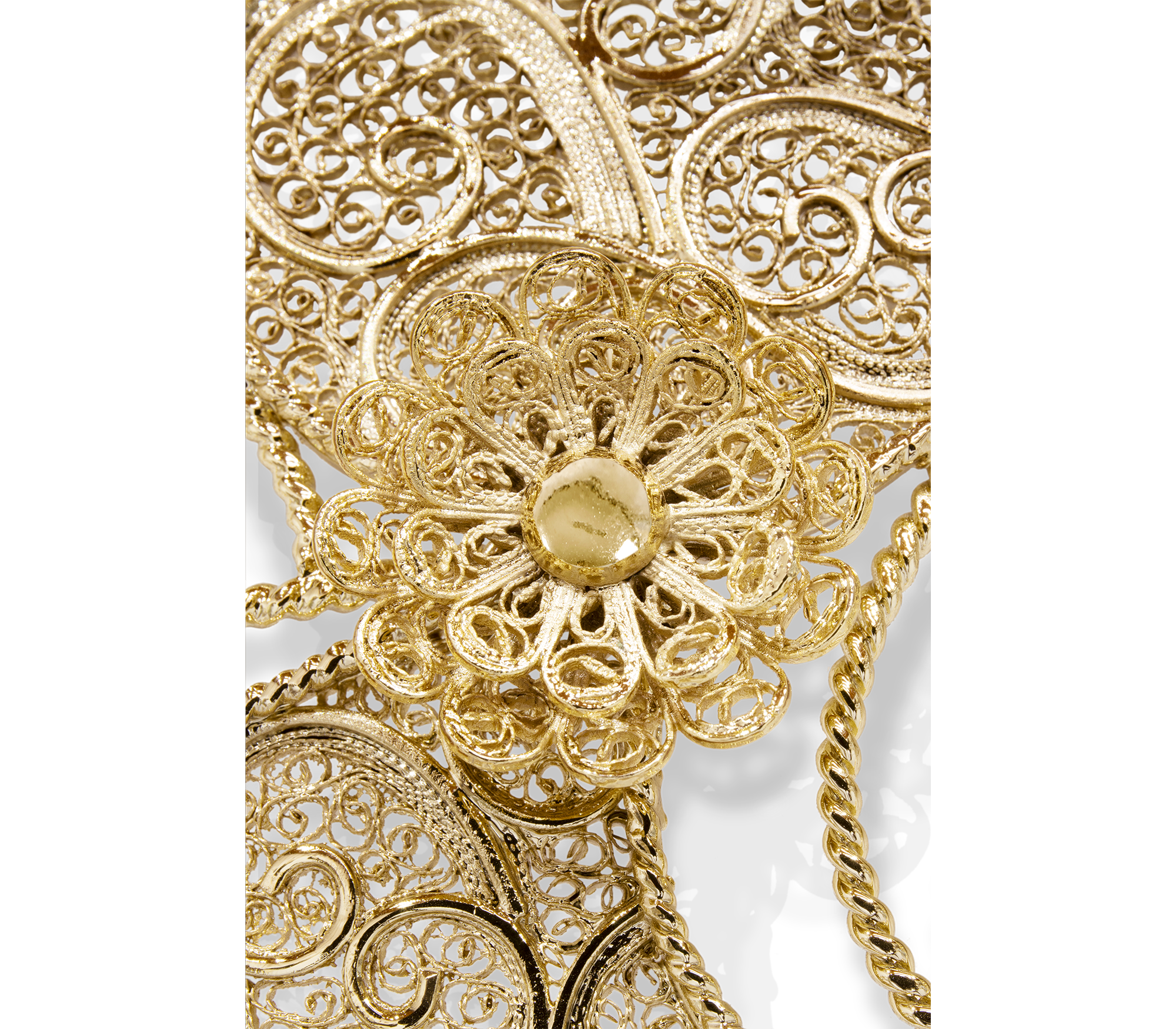 Ornate Filigree Designer Mirror