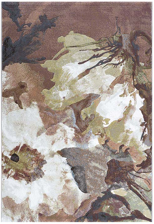 Floral Belgian Indoor Rug