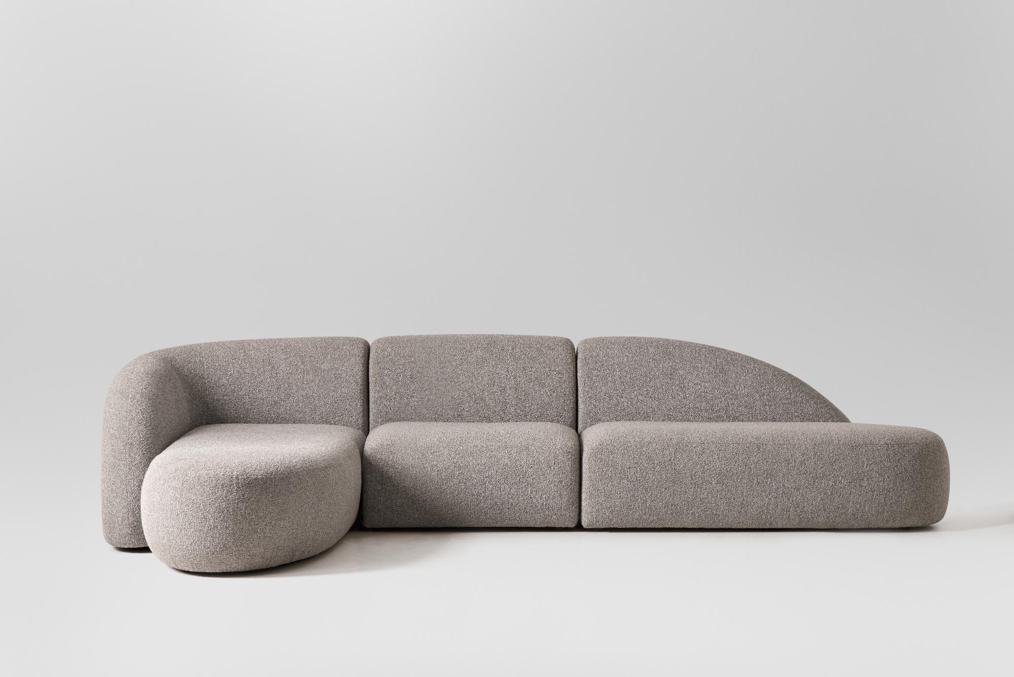 Beluga Grey Modular Sofa
