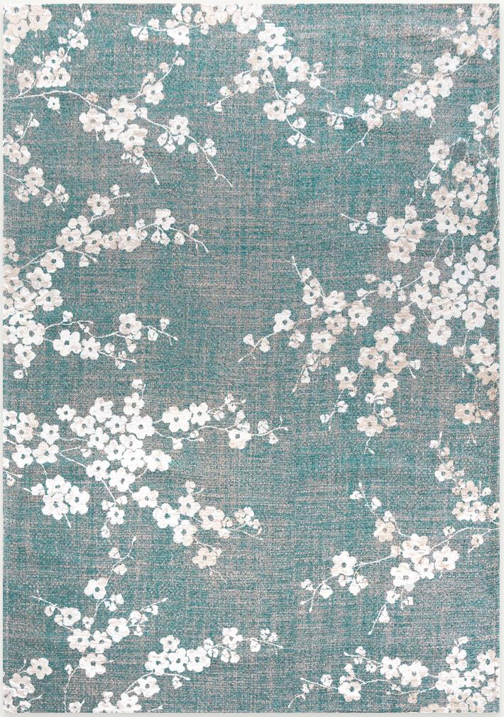 Tranquil Blue Area Rug | Size: 140 x 200 cm