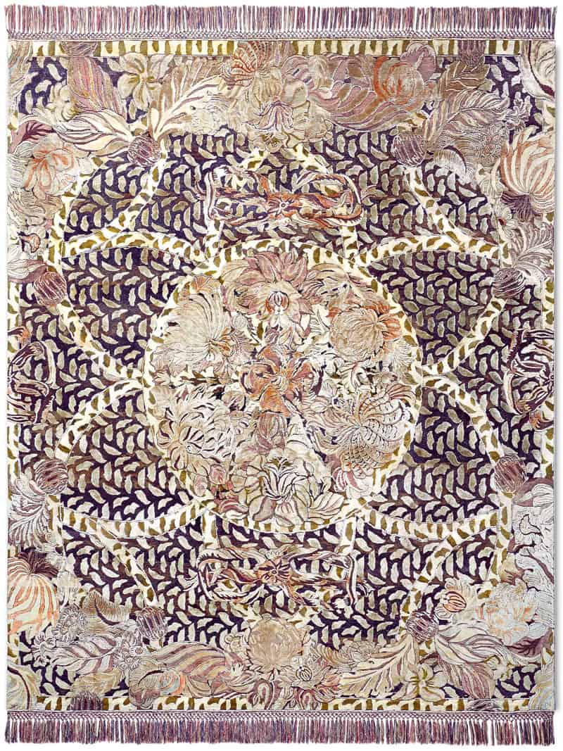 Aubusson Hand-Woven Exquisite Rug ☞ Size: 300 x 400 cm
