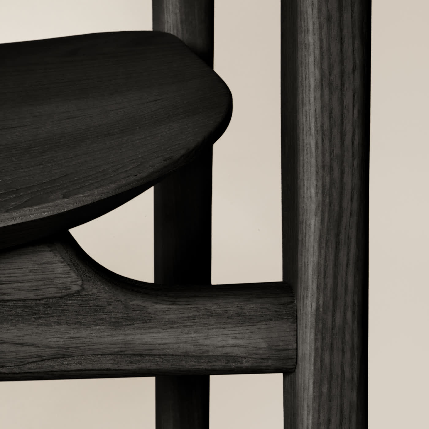 Duna Black Modern Italian Chair