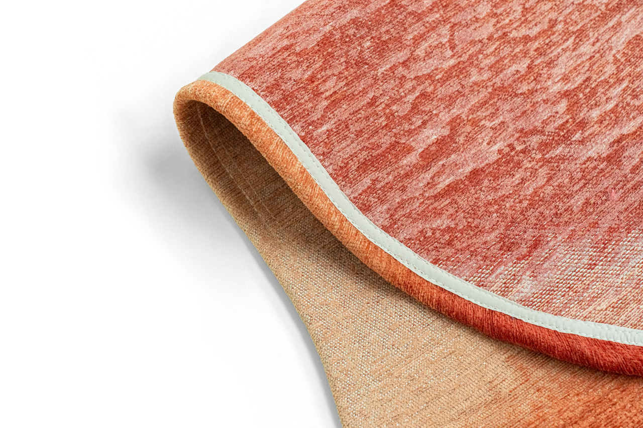 Rust Premium Flatwoven Rug