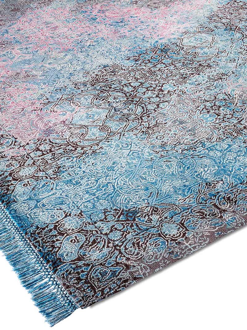 Ferahan Splash Hand-Woven Exquisite Rug