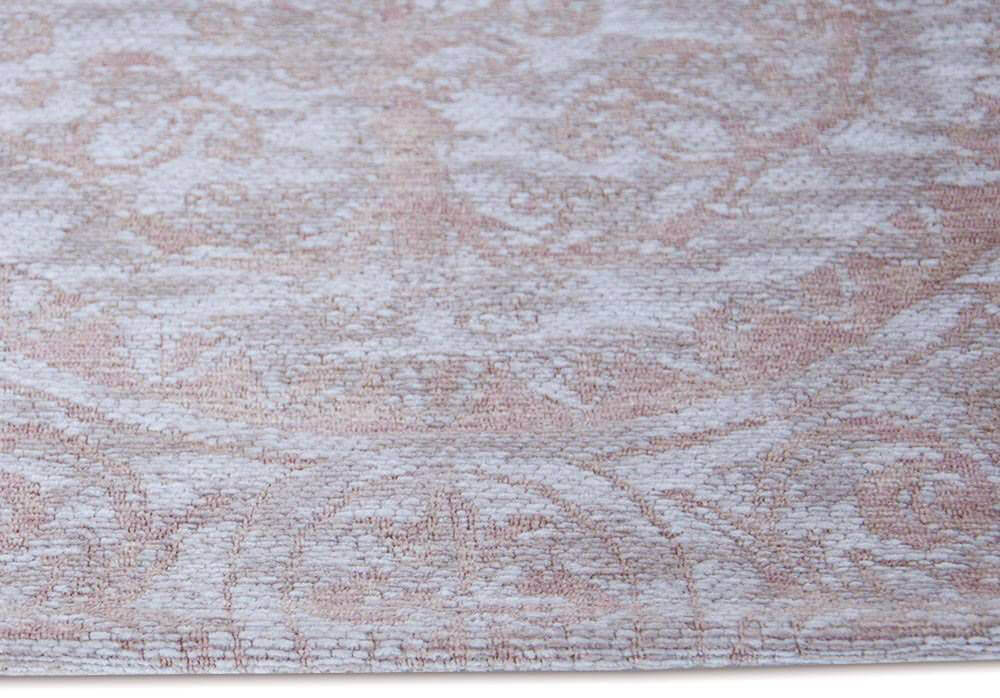 Vintage Patchwork Style Rug Bolshoi Pink ☞ Size: 80 x 150 cm