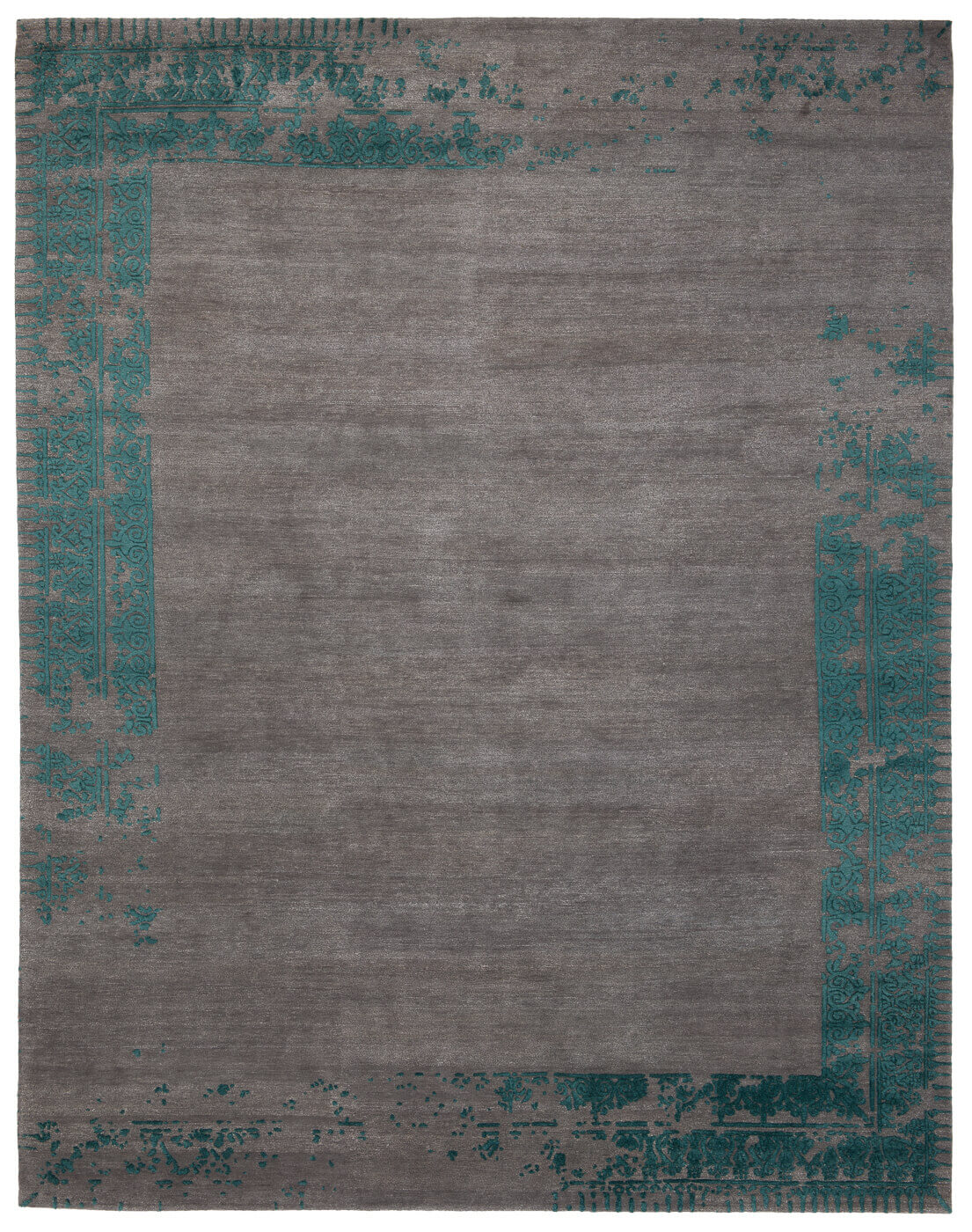 Ferrara Blue Luxurious Rug ☞ Size: 200 x 300 cm