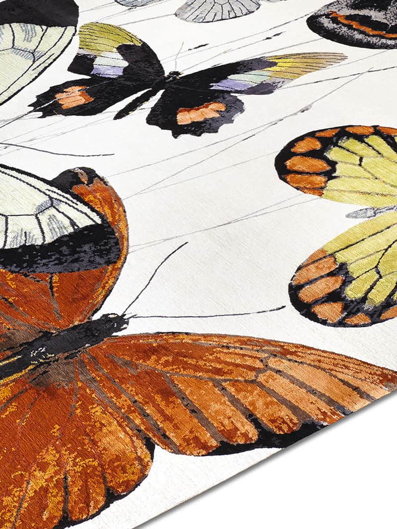 Butterfly Hand-Woven Exquisite Rug ☞ Size: 250 x 300 cm