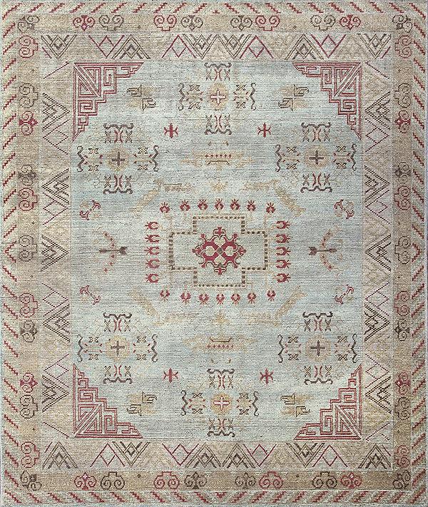 Khotan Handwoven Wool Luxury Rug