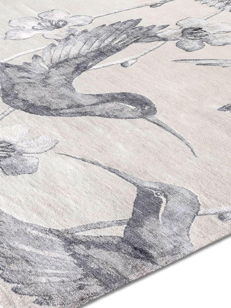Hummingbirds Handmade Luxury Rug