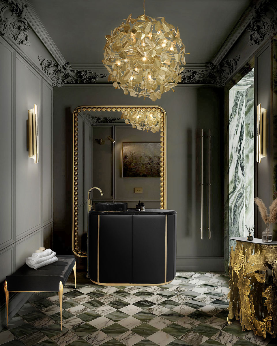 Grand White Vanity Cabinet - 2