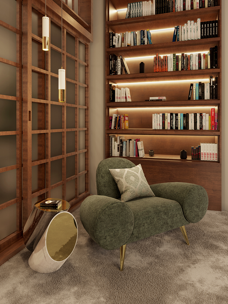 Contemporary Beam Suspension Lamp - 9