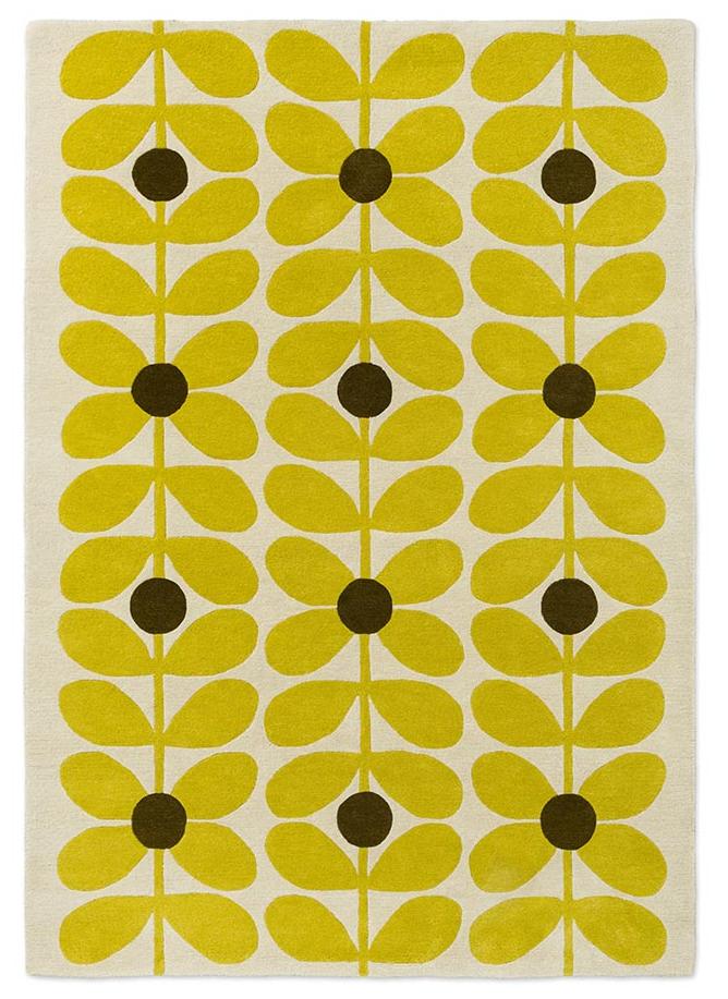 Designer Yellow Rug | Size: 250 × 350 cm