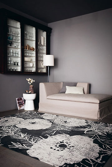 Lomasi Charcoal RG8741 Rug | Size: 290 x 390 cm