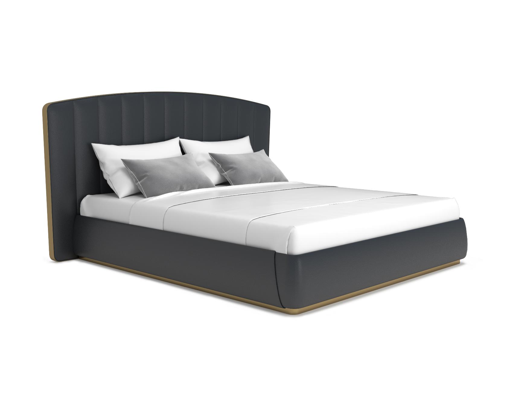 Vincent Designer Bed with Headboard
