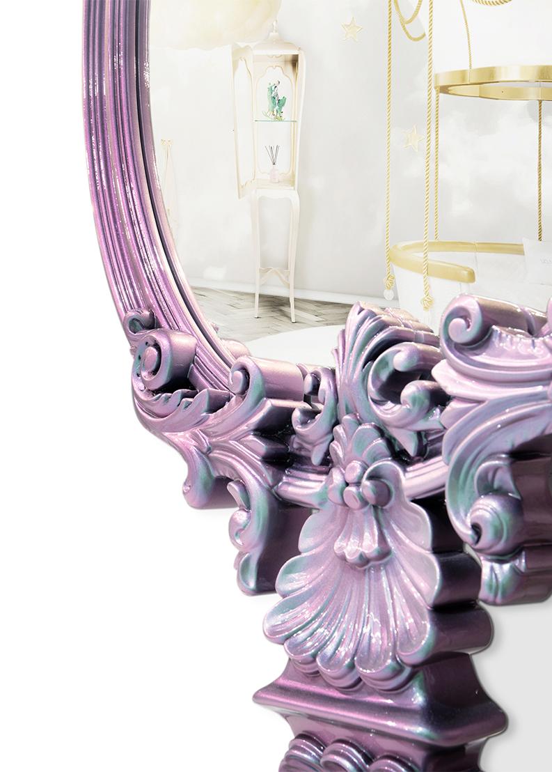 Mystic Pink Wall Mirror