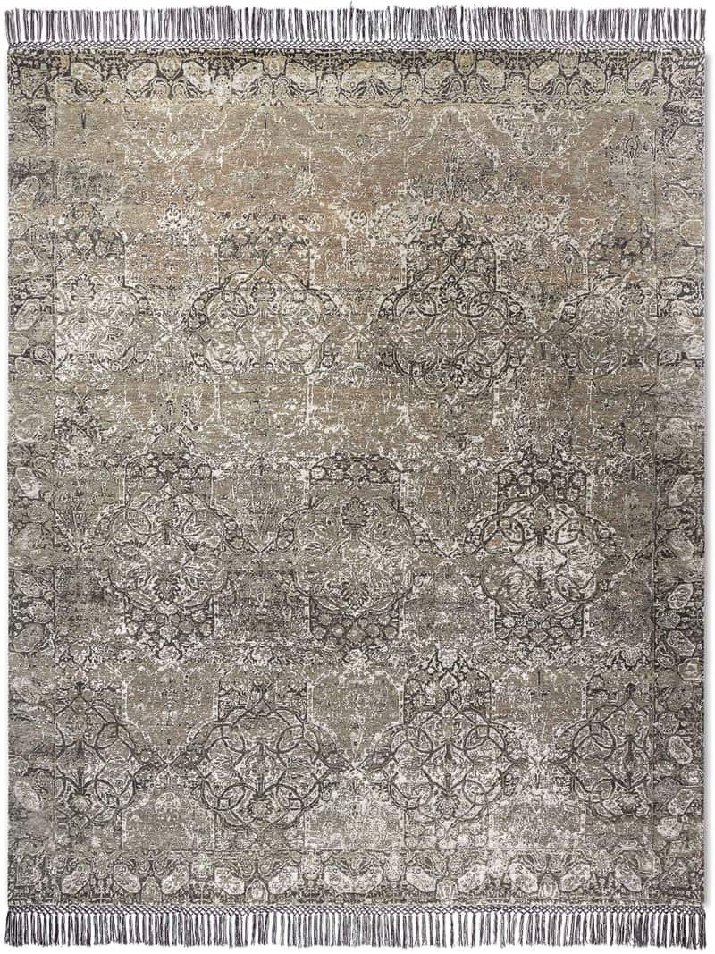 Tone To Tone Hand-Woven Exquisite Rug | Size: 140 x 210 cm