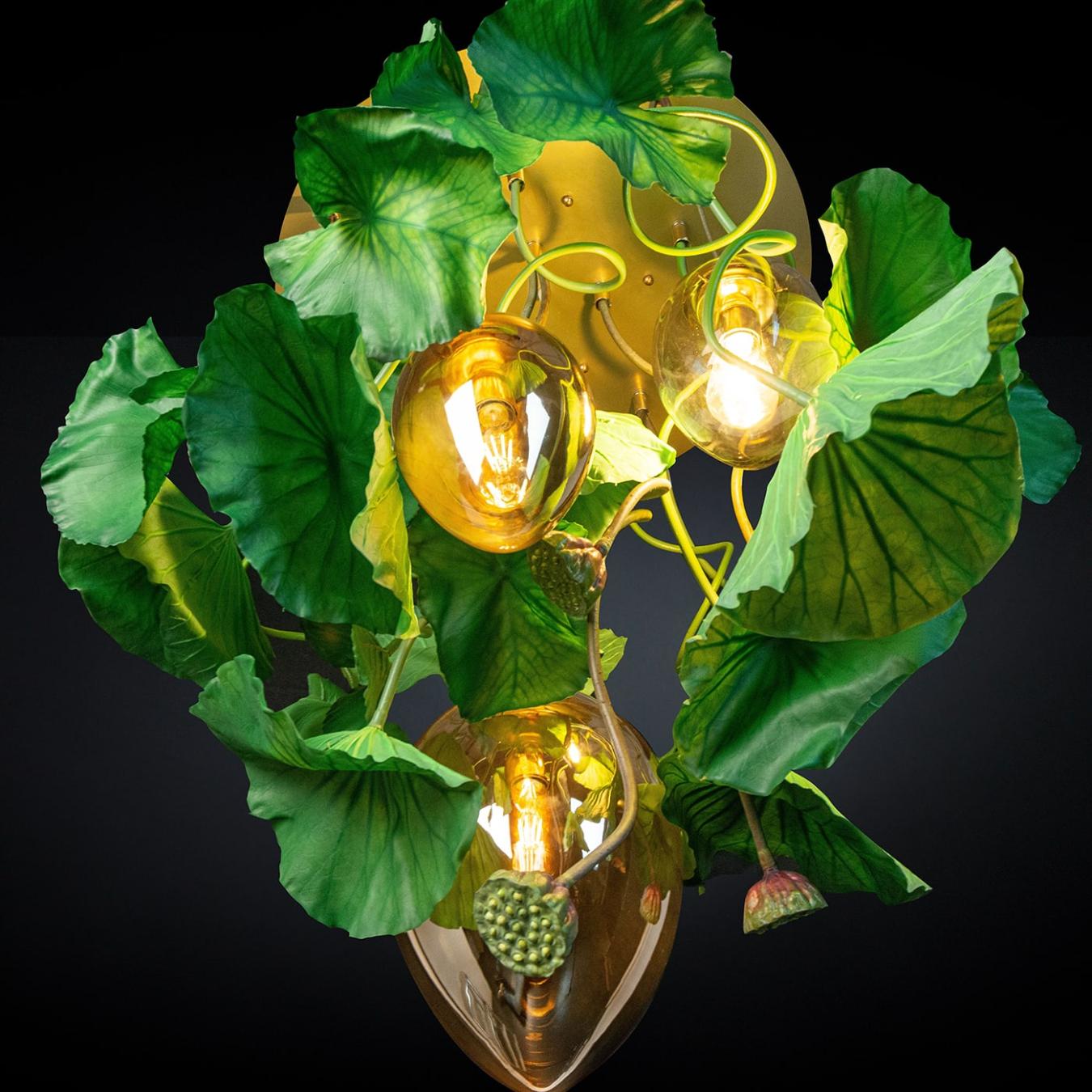Dichondra Botanical Round Chandelier