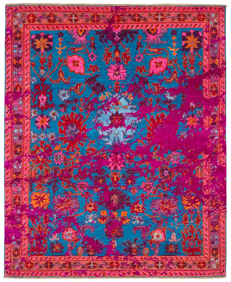 Oriental Hand-Knotted Rug