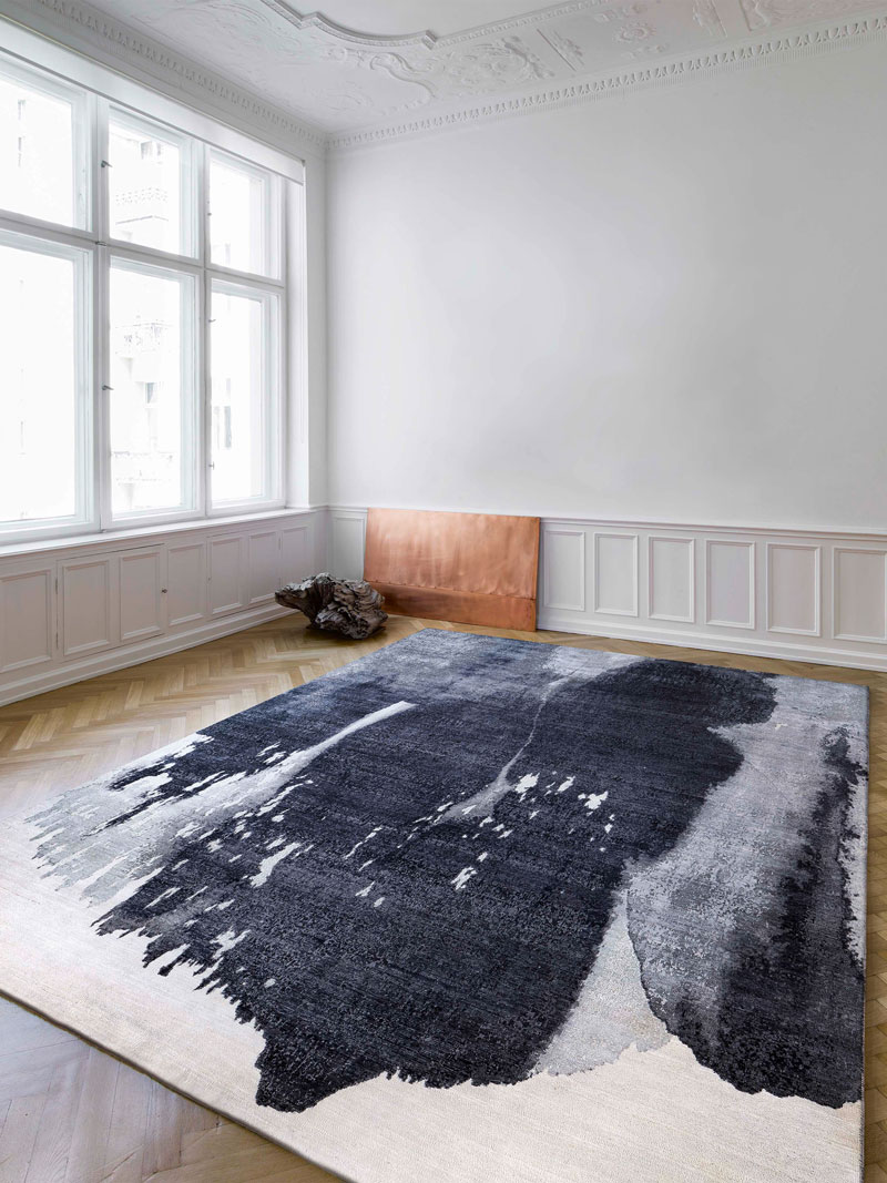 Galileo Luxury Silk / Wool Rug | Size: 365 x 457 cm