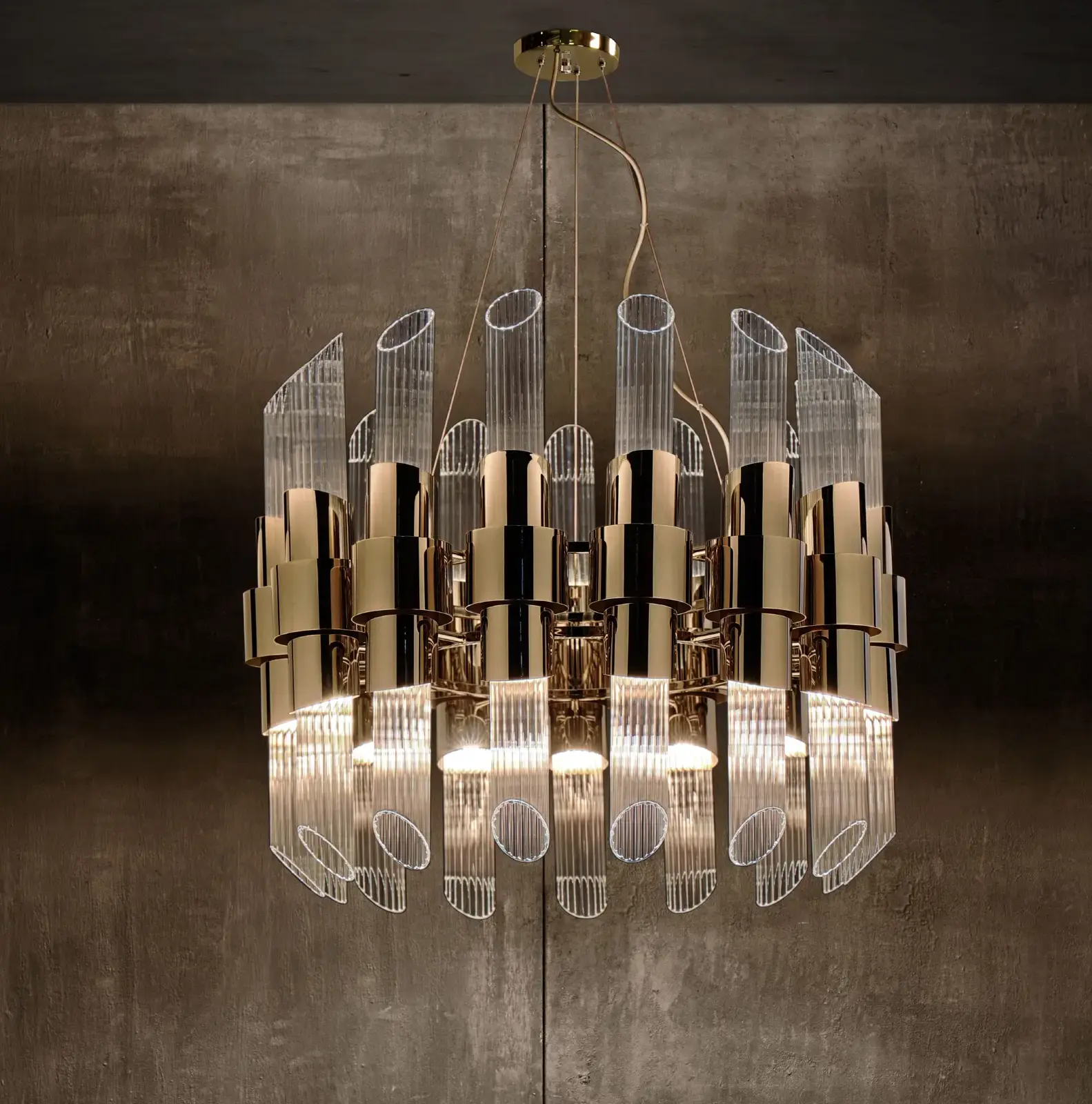 Celestial Round Suspension | Dimensions: Ø 80 cm