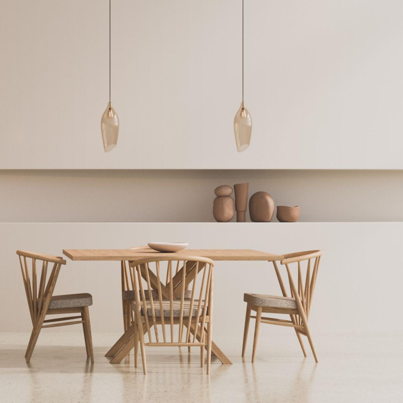 Leonardo Natural Italian Dining Table