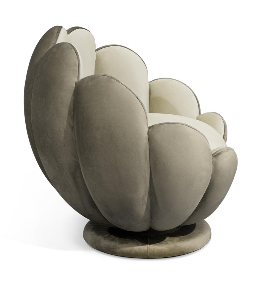 Lotus Serenity Plush Relaxation Chair