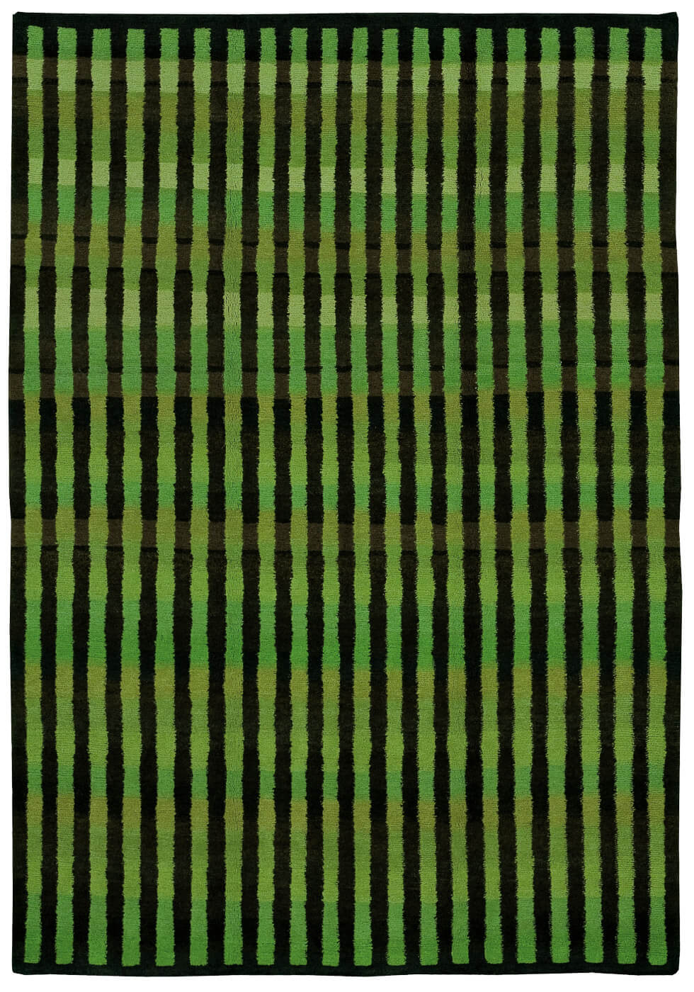Hand-woven Green Luxury Rug