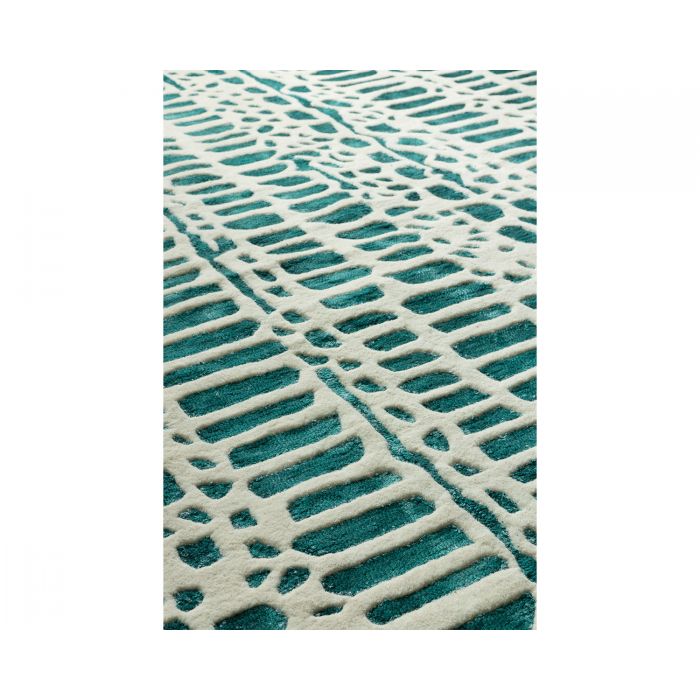 Stone Jade Hand-Woven Luxury Rug