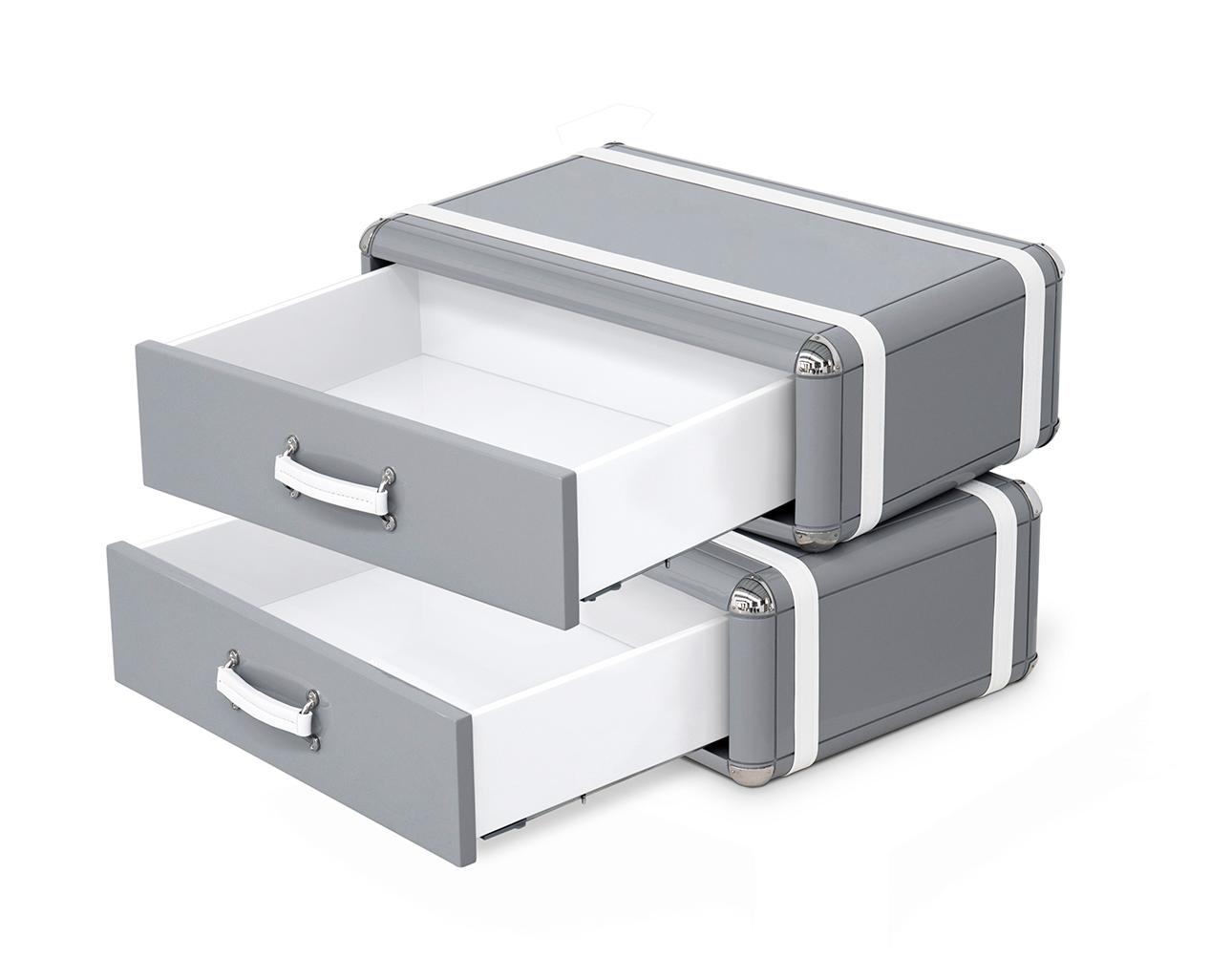 Skyline Grey Nightstand