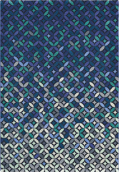 Cosmoz Teal 58908 Rug | Size: 170 x 240 cm